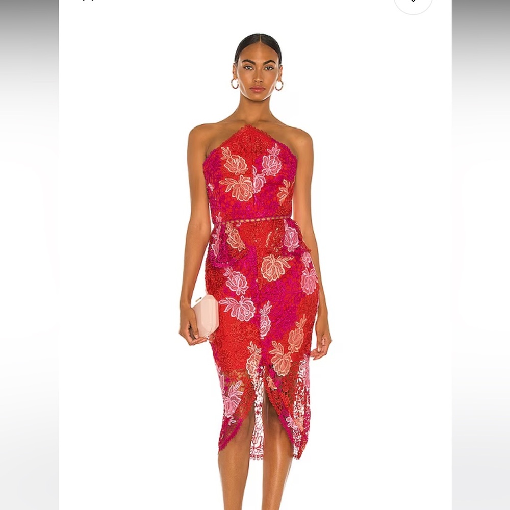 ELLIATT times dress in pink size medium